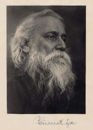 Portrait of Rabindranath Tagore