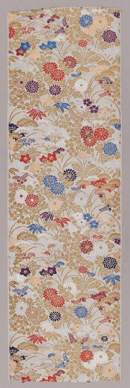 Length of silk for sash (obi)