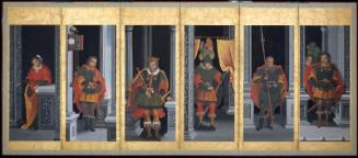 European King and Members of His Court