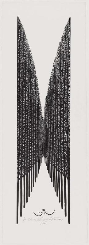 Row of Poplar Trees
