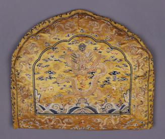 Throne back cushion cover