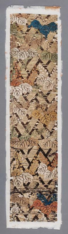 Fragment of Noh costume