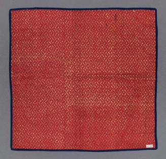 Panel of printed cotton