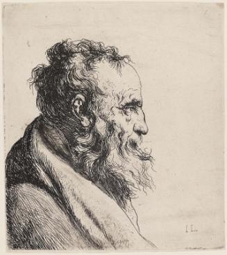 Bust of an Old Bearded Man, Facing Right