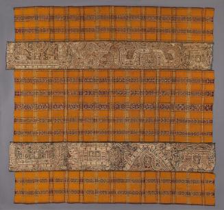 Woman's ceremonial lower body wrapper (tapis)