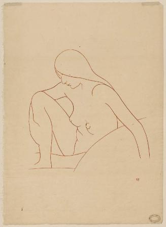 Peace (Seated Woman in Profile)