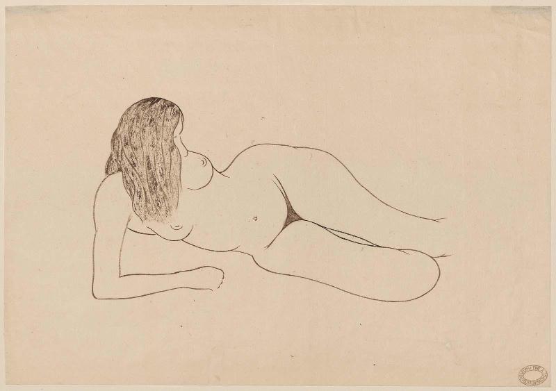 Relaxation (Reclining Female Nude)