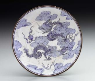 Small "bleu de Hue" dish