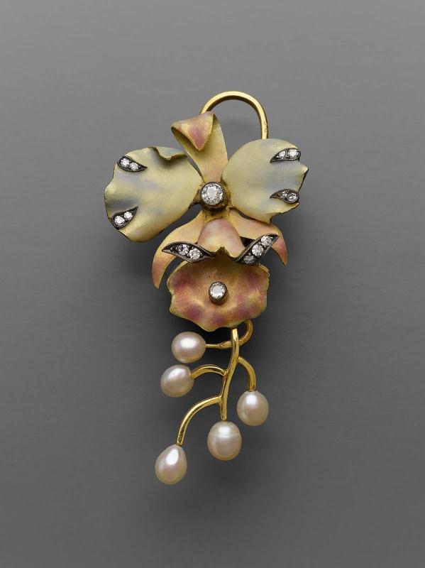 Orchid pendant