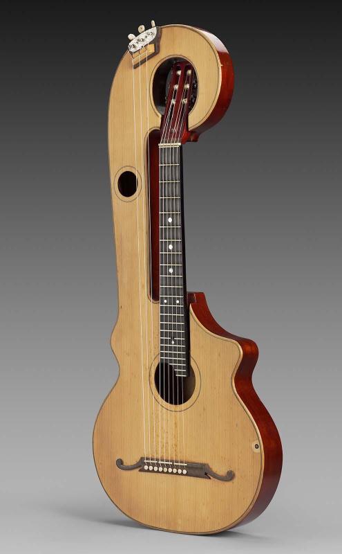 Guitar-lyre (chitarra-lyra ad un braccio)