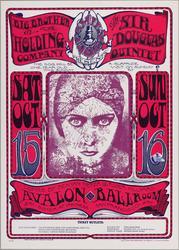 Avalon Ballroom: Big Brother & The Holding Company, The Sir Douglas Quintet (October 15–16, 1966)
