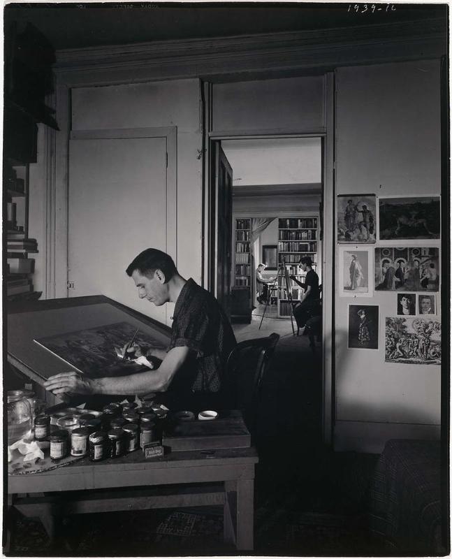 Paul Cadmus with George Tooker and Jared French