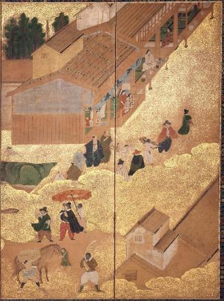 Southern Barbarians (Nanbanjin) at a Japanese Port