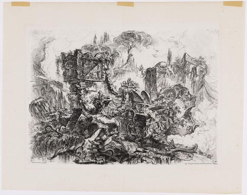 The Tomb of Nero (Plate 3 of the Grotteschi)