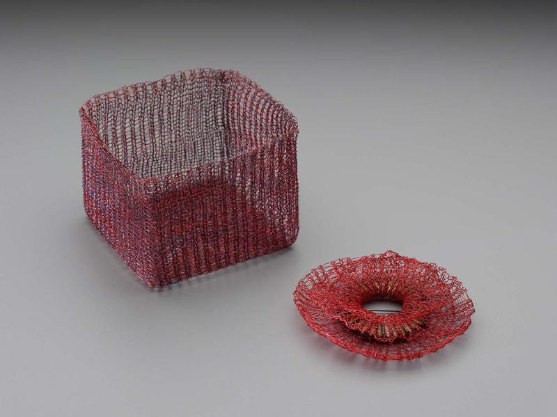 Box with brooch