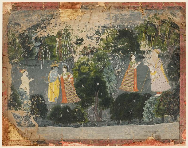 Krishna and Radha, Radha and Nanda