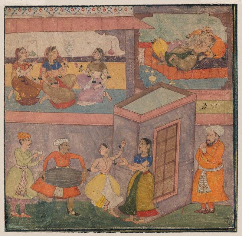 Keshava Das's "Rasikapriya": Trysting during a party