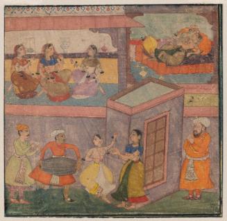 Keshava Das's "Rasikapriya": Trysting during a party