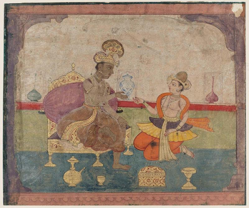 Keshava Das's "Rasikapriya": Krishna Enthroned