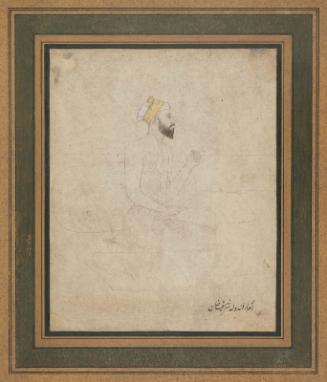 Portrait of Umara al Davla Sharif Khan