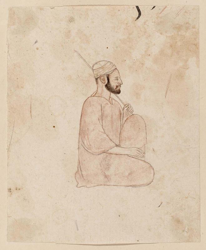 Portrait of a seated man