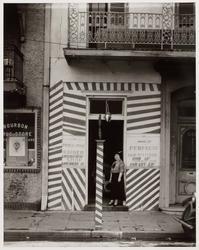 Sidewalk and Shopfront, New Orleans