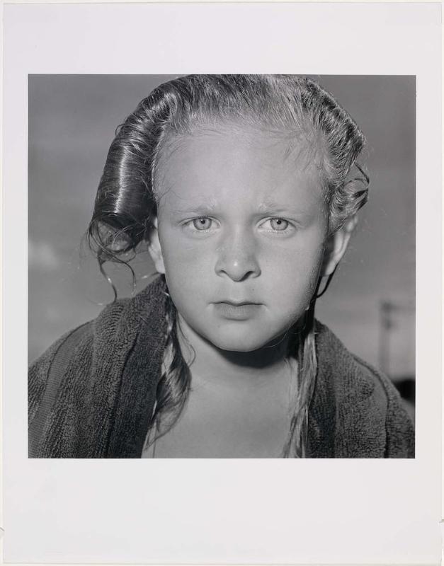 Untitled (Wet Blonde Girl) from the Millerton, NY series