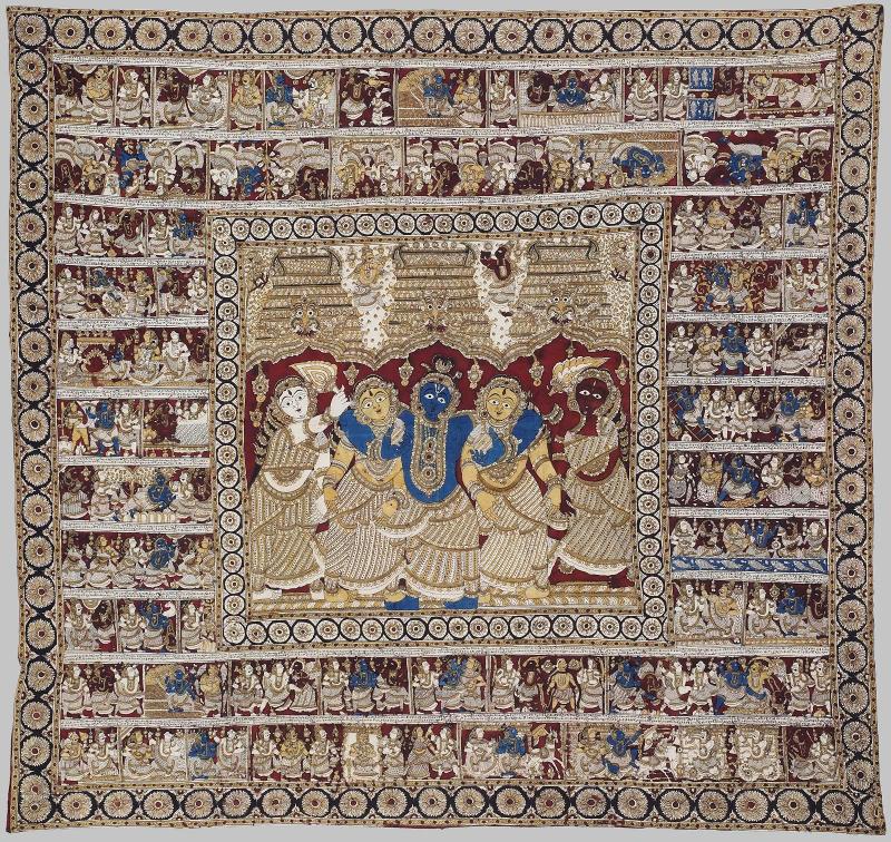 Temple hanging (kalamkari)