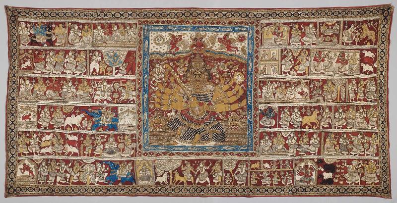 Temple hanging (kalamkari)