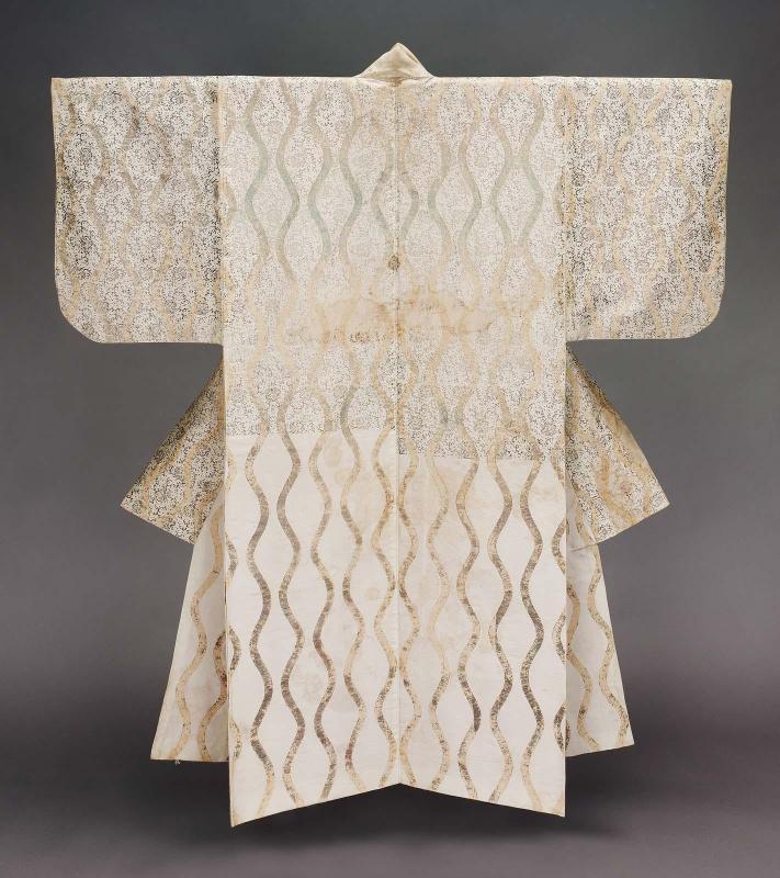 Noh theater costume (surihaku)