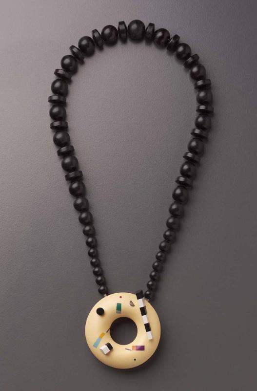Kandinsky Donut Brooch/Necklace