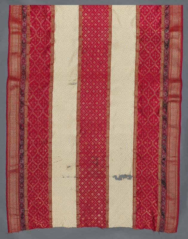 Fragment from a woman's wrapper (sari)