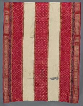 Fragment from a woman's wrapper (sari)