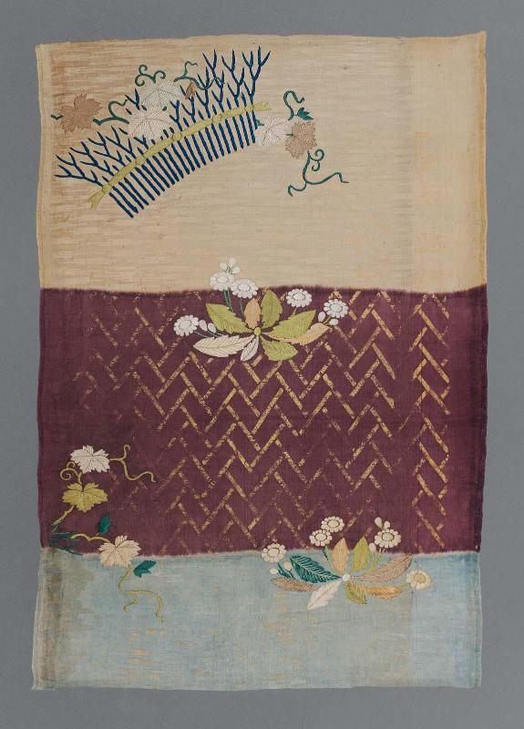 Fragment of Noh costume (nuihaku)