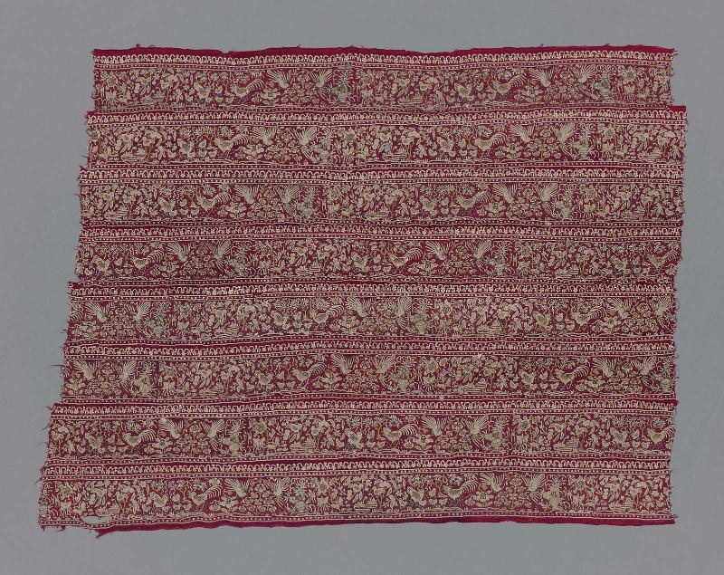 Bands from a woman's wrapper (sari)