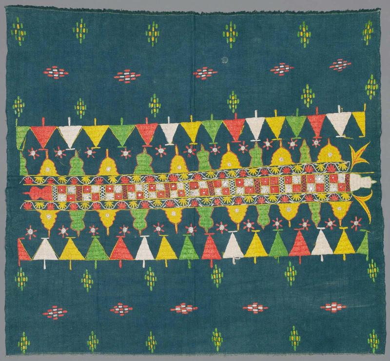 Embroidered cover