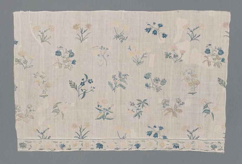 Length of embroidered cotton
