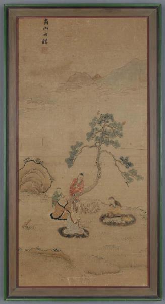 Pictorial embroidery