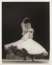 Ruth St. Denis (swishing skirt)