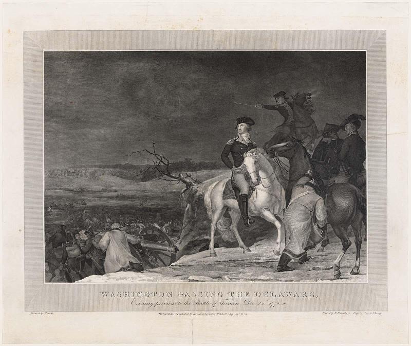 Washington Passing the Delaware