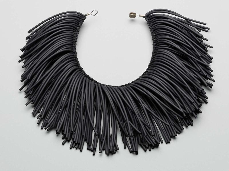 Fringe necklace