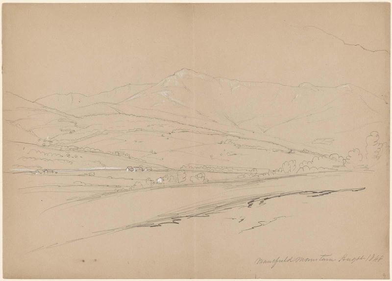 Mansfield Mountain, August 1848