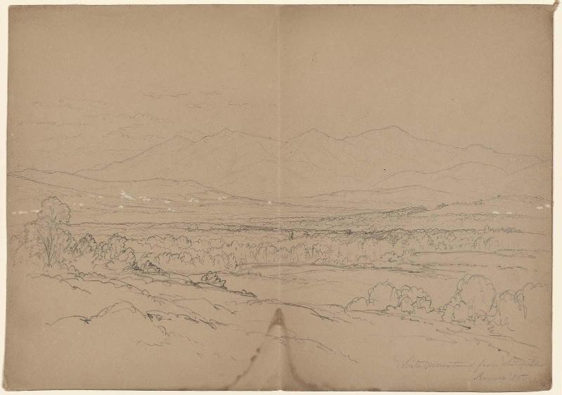 White Mountains from Whitefield, August 1855