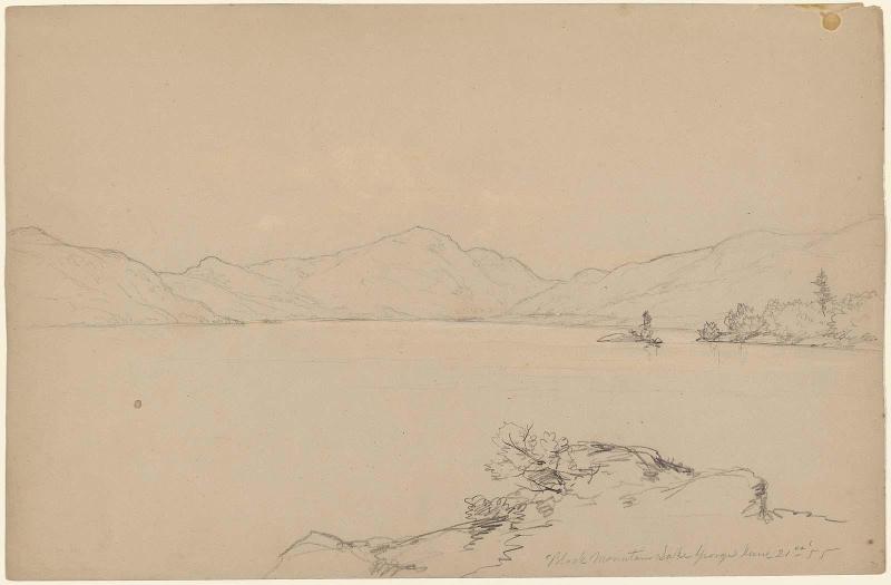 Black Mountain, Lake George, June 21, 1855