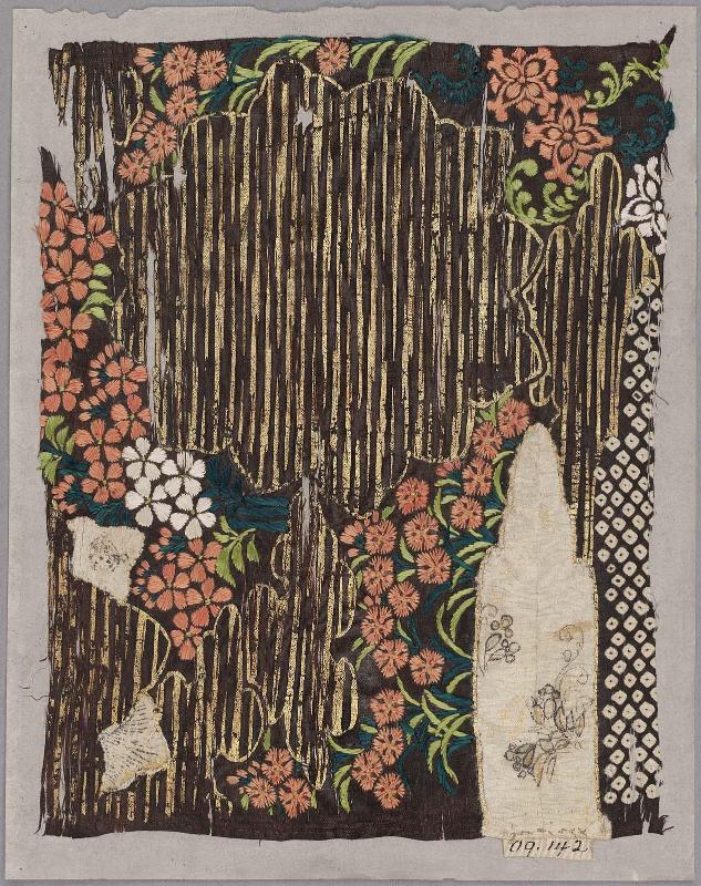 Fragment of robe (kosode)