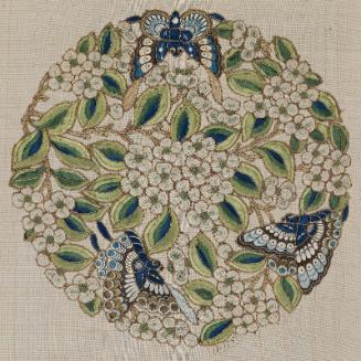 Fragments of embroidery (cut from pao)