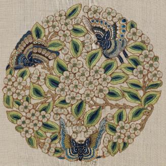 Fragments of embroidery (cut from pao)