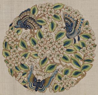 Fragments of embroidery (cut from pao)