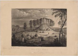 View of the Mound at Marietta, Ohio