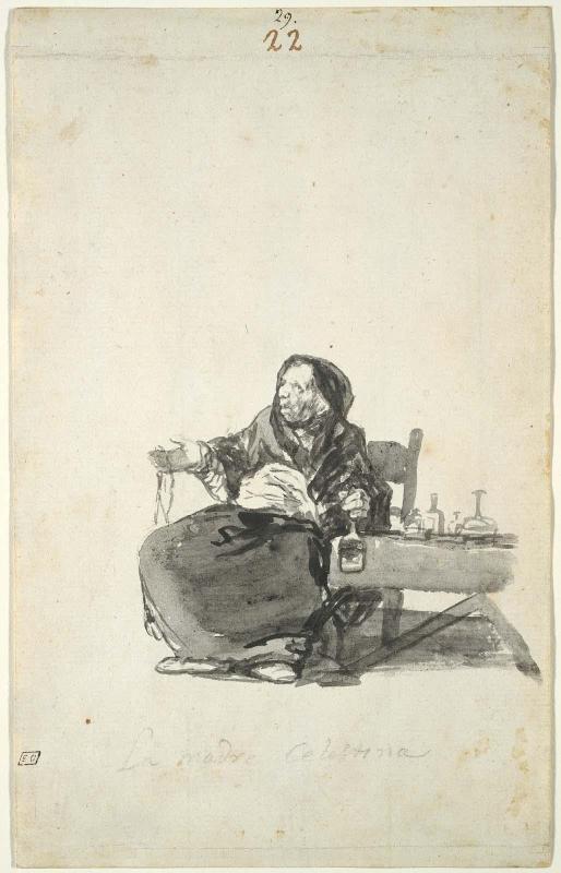 La madre Celestina (Mother Celestina); Sheet 22 from Album D (Witches and Old Women Album)